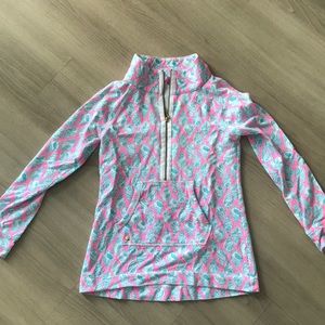 LILY PULIZTER quarter zip